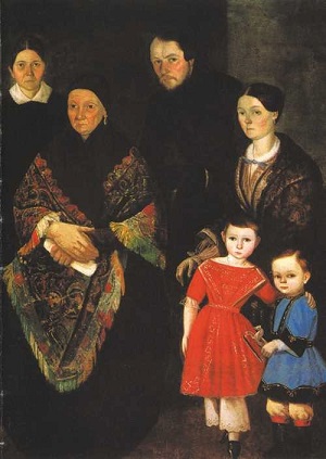 Портрет купеческой семьи